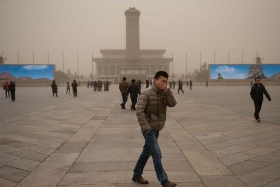 Heavy smog often blankets Beijing and many other mainland cities, leading to increasing demand for air pollution monitors. Photo: AFP