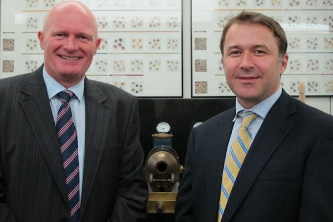 Jan Kees van der Wild (left), managing director, and Mark Furniss, business development director