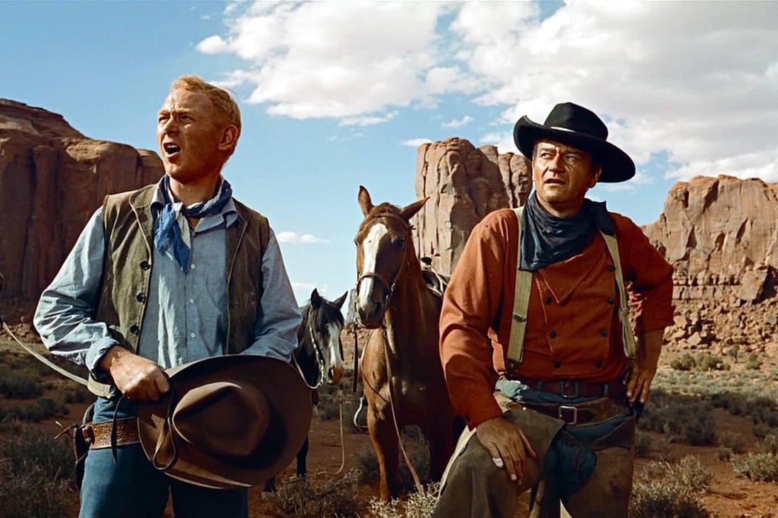 Harry Carey Jnr and John Wayne in the classic western The Searchers.