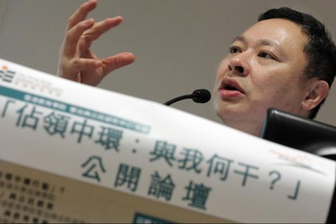 Law professor Benny Tai Yiu-ting spearheaded the movement. Photo: Felix Wong