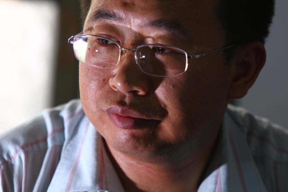 Jiang Tianyong, a lawyer, seen in a Aug. 22, 2011 file photo. Photo: Simon Song