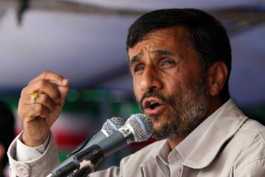 Iranian President Mahmoud Ahmadinejad. Photo: AFP