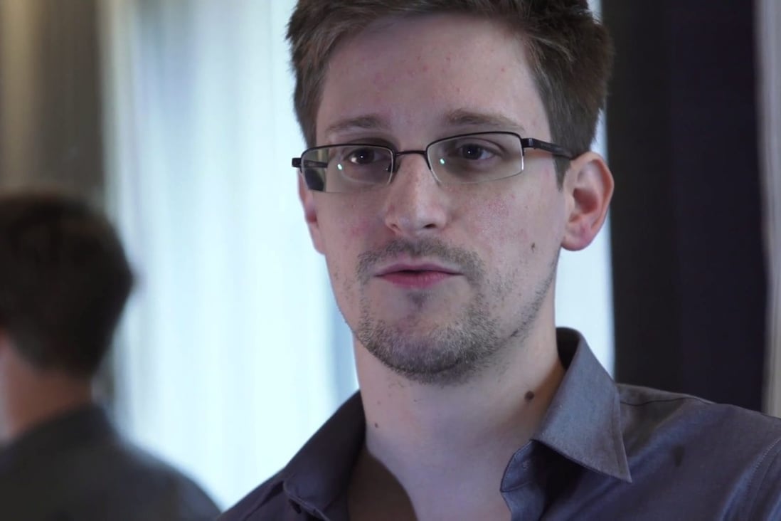 Edward Snowden in a video shot in Hong Kong. Photo: EPA
