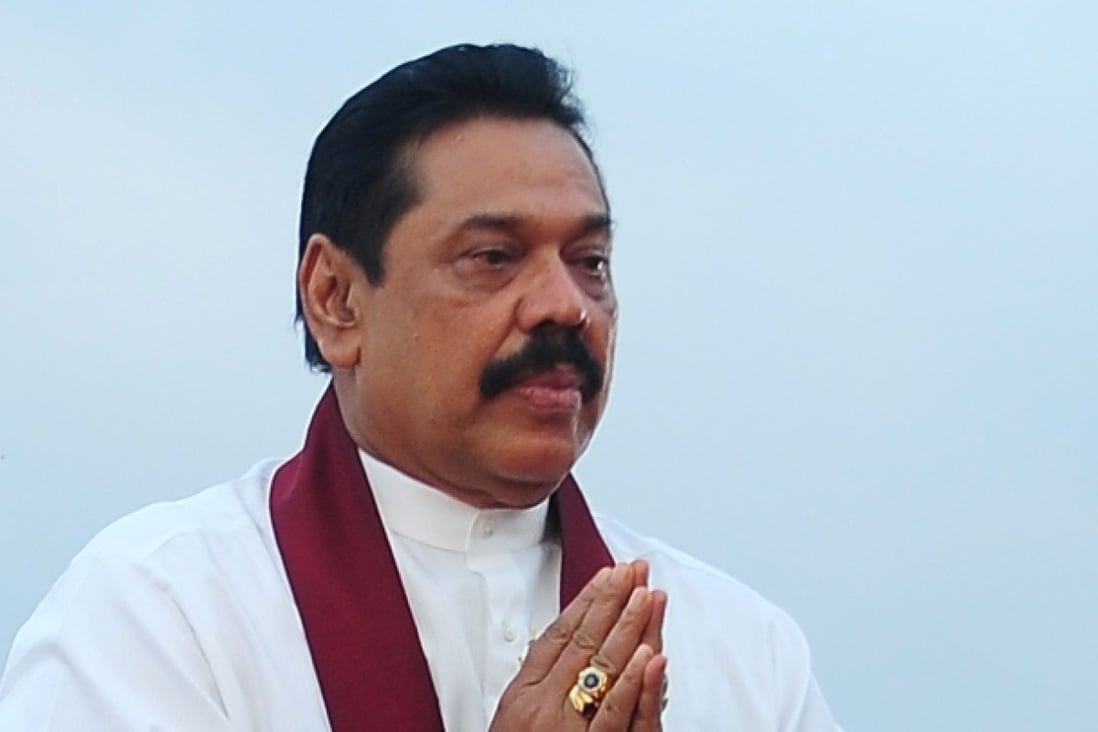 Sri Lankan President Mahinda Rajapakse. Photo: AFP