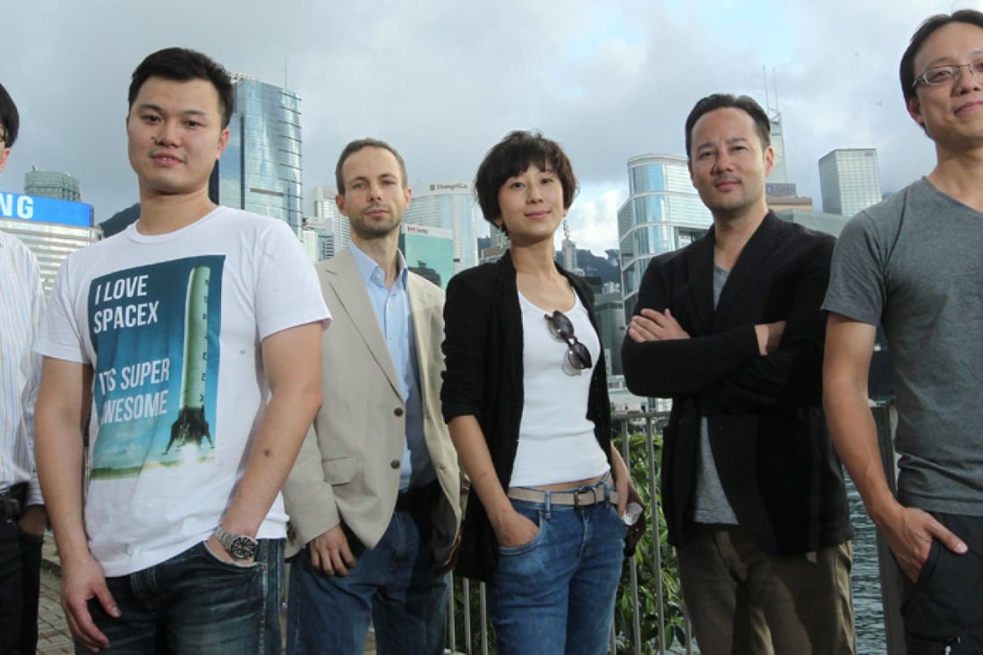 From left to right: Felix Lam, managing director of Red Chapel Advisors; Hong Wai-lun, co-founder and CEO of Snaptee; Tytus Michalski, managing director of Fresco; Elaine Tsung, director of the Hive; Casey Lau, community development manager of SoftLayer Technologies Asia; and Yat Siu, CEO of Outblaze. Photos: May Tse