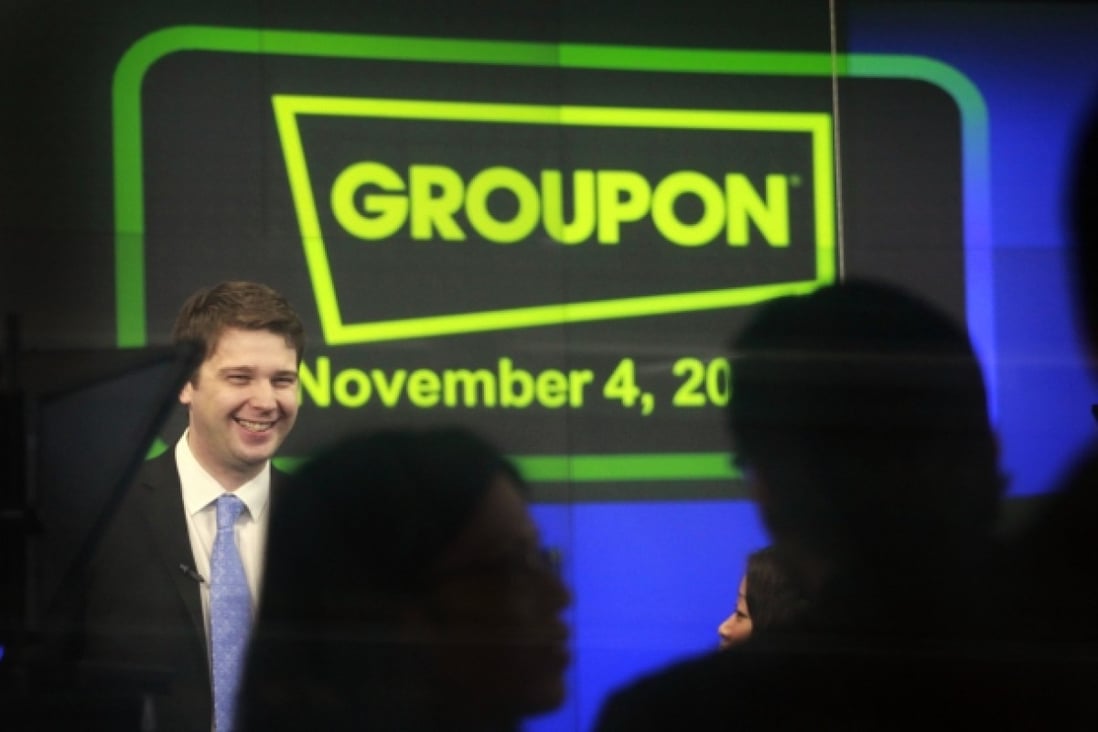 Groupon’s quirky former boss, Andrew Mason, was ousted from the online deals company in February. Photo: AP