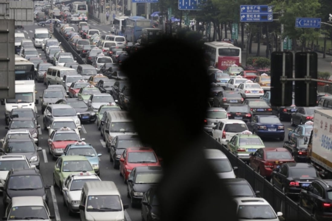 Car horns are used 40 times more often in China than in Europe. Photo: AP