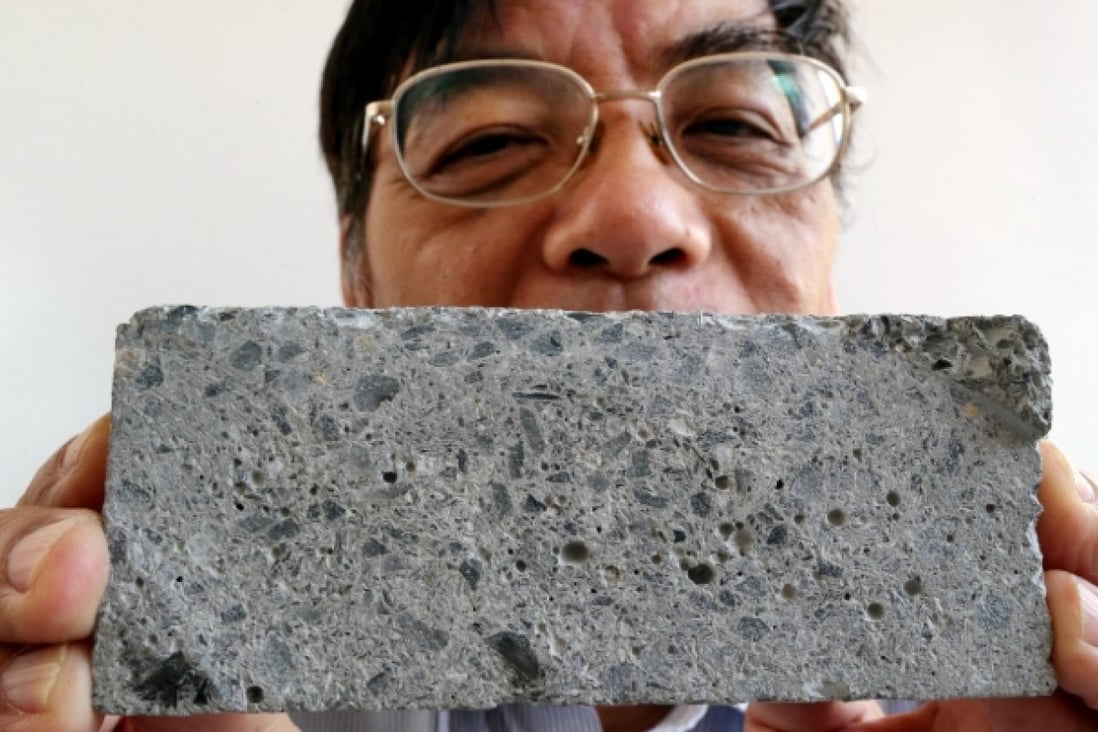 HKU's Professor Albert Kwan is confident replacing sand with glass will work. Photo: Dickson Lee