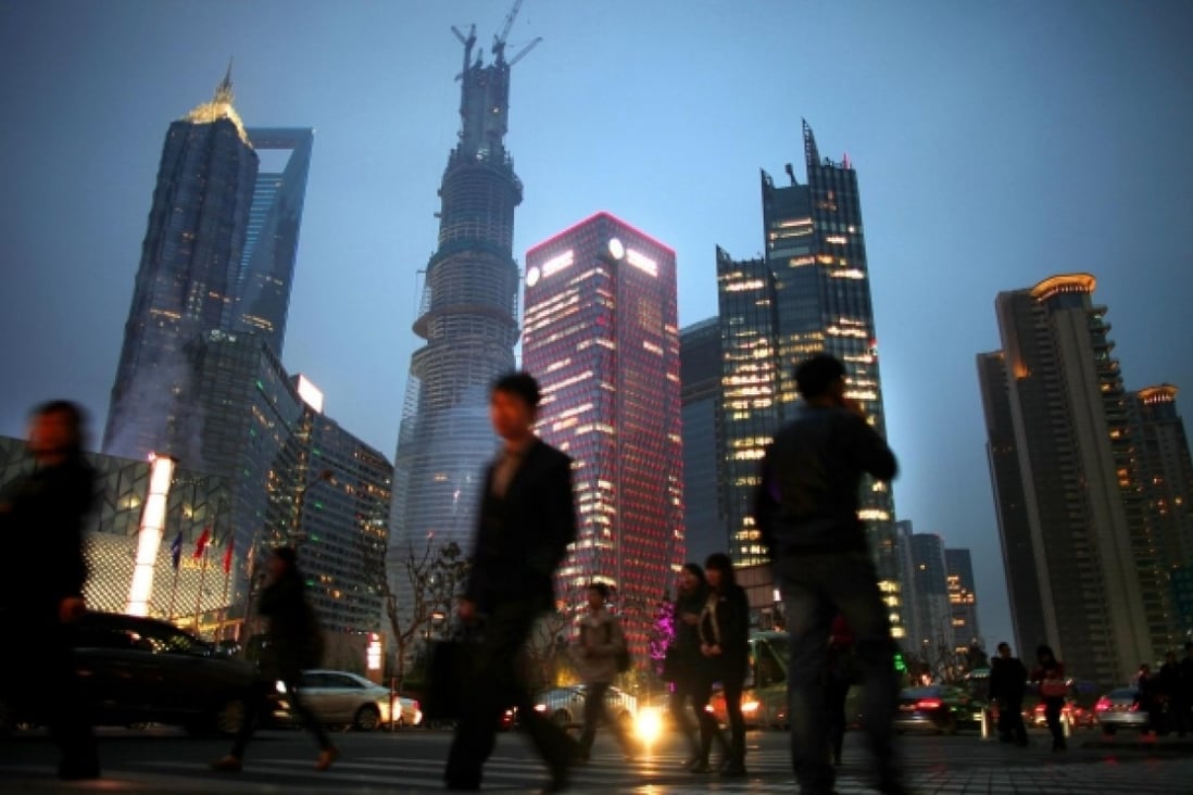 The Pudong financial district in Shanghai and home to the new free-trade zone, where foreign banks can set up shop directly. Photo: Reuters
