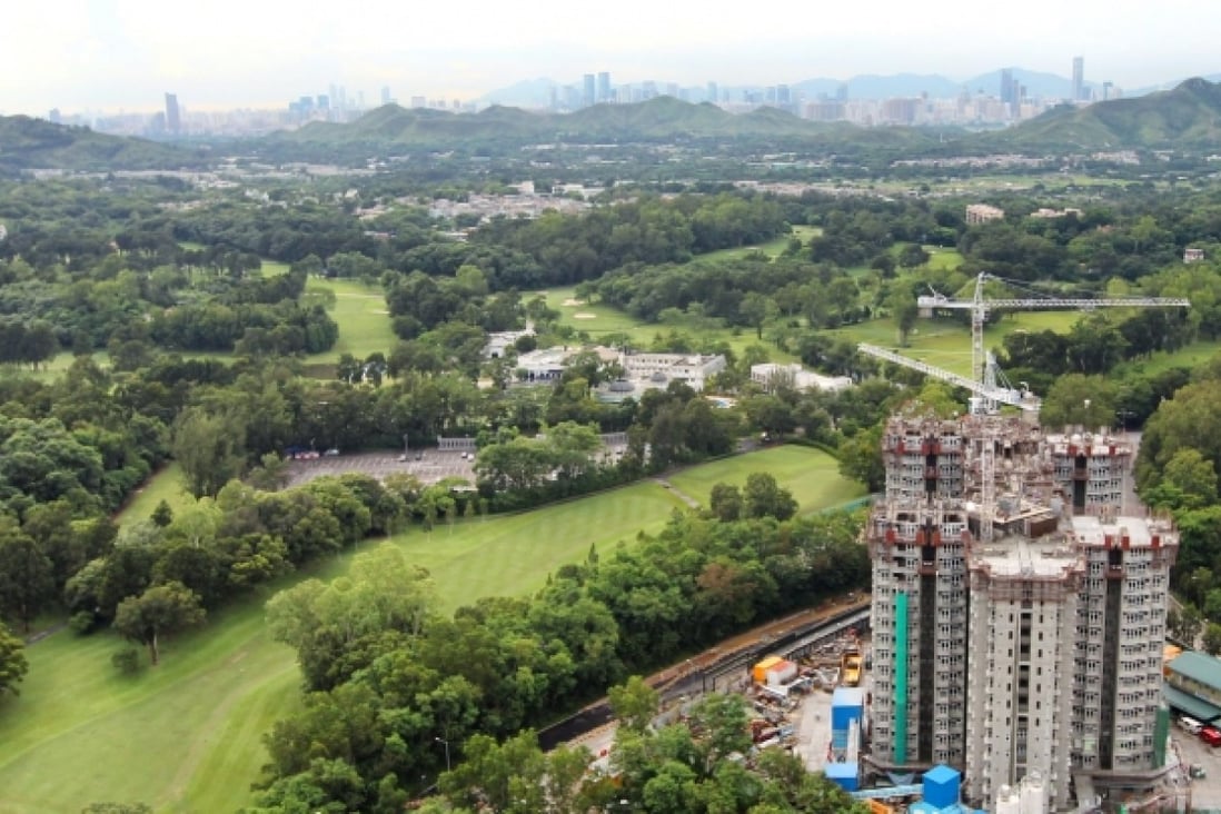 The Fanling golf course, whose lease expires in 2020, will be included in a new-town government study starting next year. Photo: Felix Wong