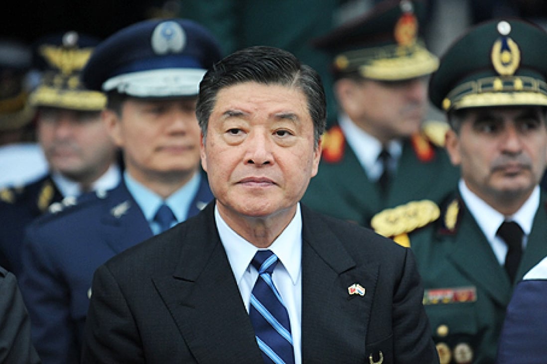 Taiwan's Defence Minister Kao Hua-chu. Photo: AFP 