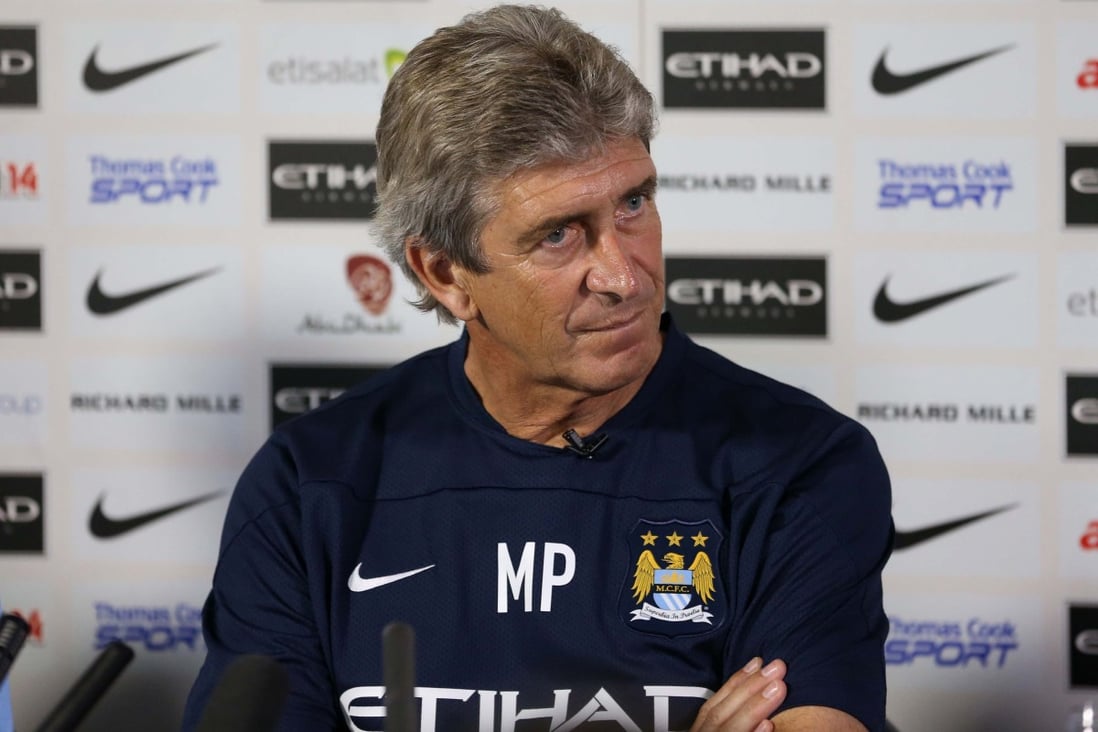 Manchester City's new Chilean manager Manuel Pellegrini. Photo: AFP