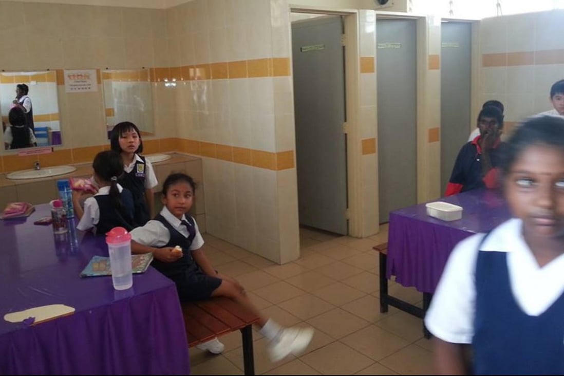 Fury At Malaysian Schools Canteen In A Toilet South China Morning Post