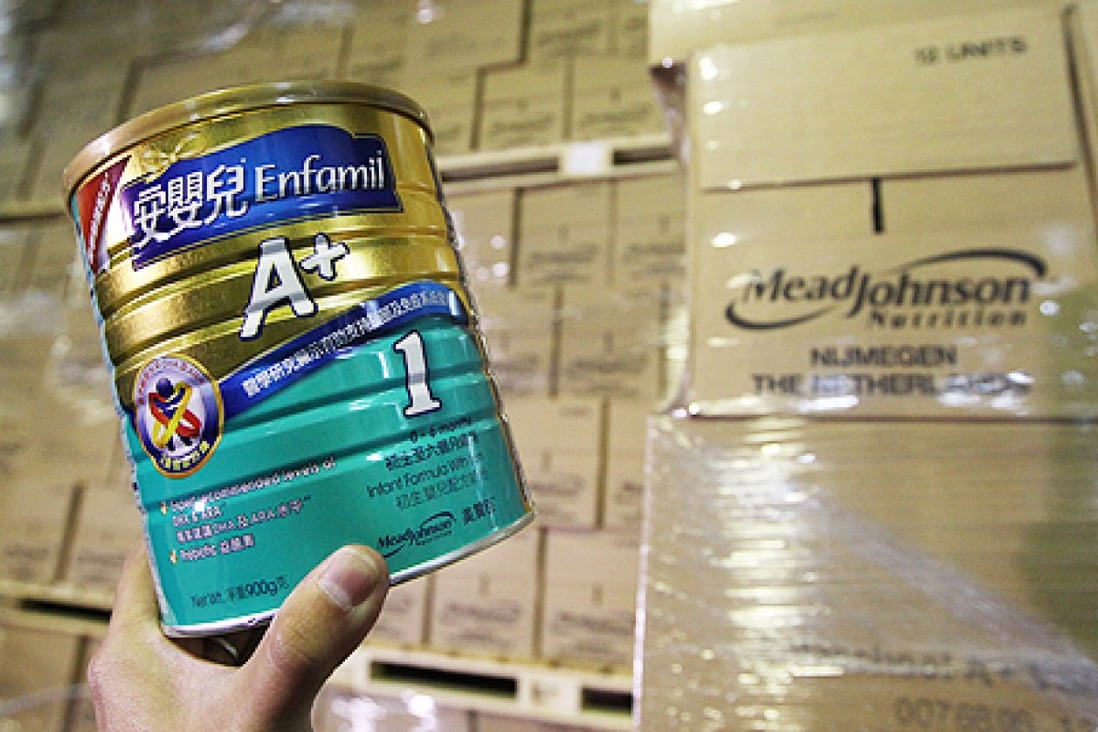 The maker of Enfamil formula will pay a penalty of about US$33 million. Photo: Felix Wong