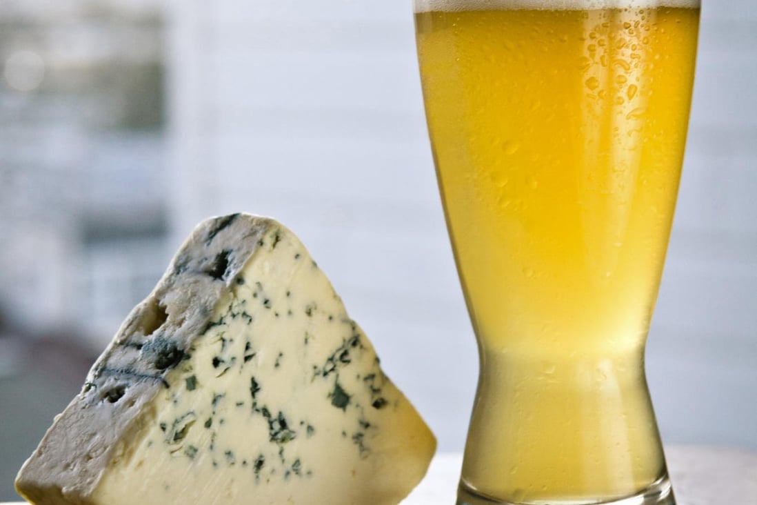 At the tasting, cheese is washed down with beer. Photo: Corbis