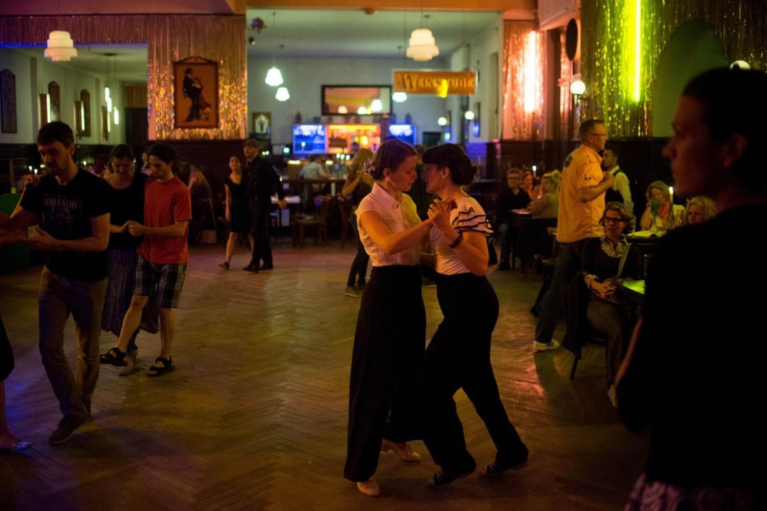 Swing night at the century-old Claerchens Ballhaus in Berlin.Photo: AFP