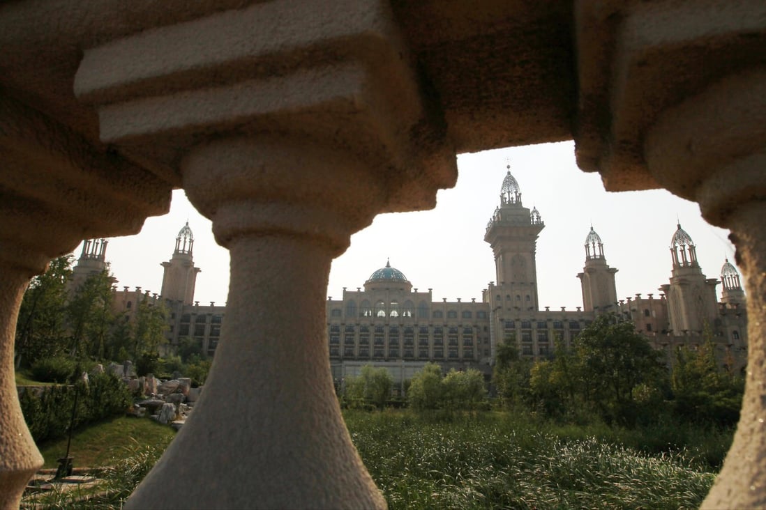 A view from the 800-room Hyatt Regency hotel at Jing Jin City. Staff say they usually have several hundred guests at any one time and the number doubles on the weekends. Photo: Simon Song