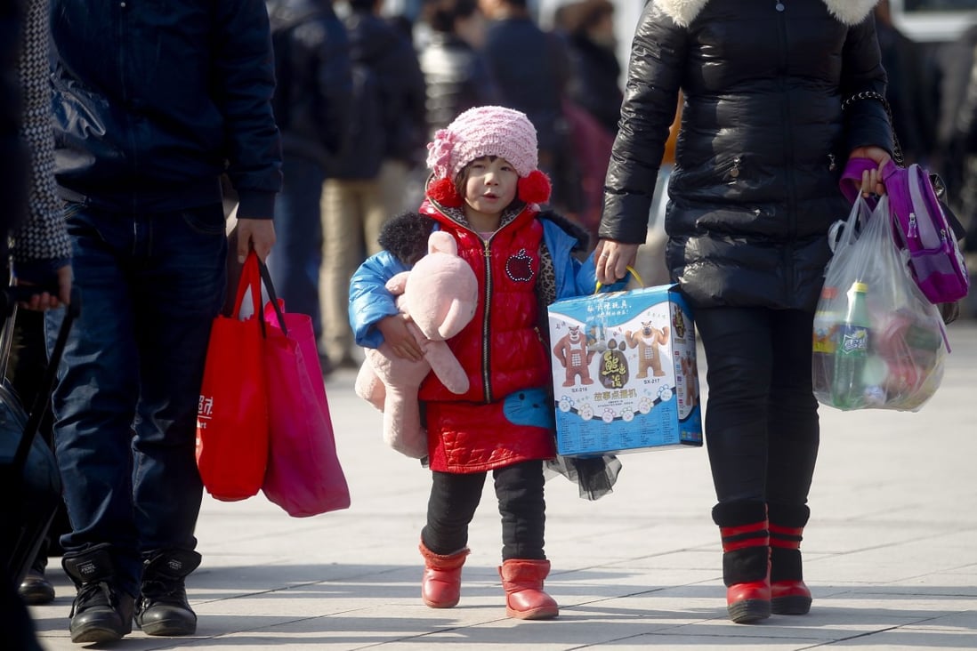 Public anger has been growing over the one-child policy in China. Photo: EPA