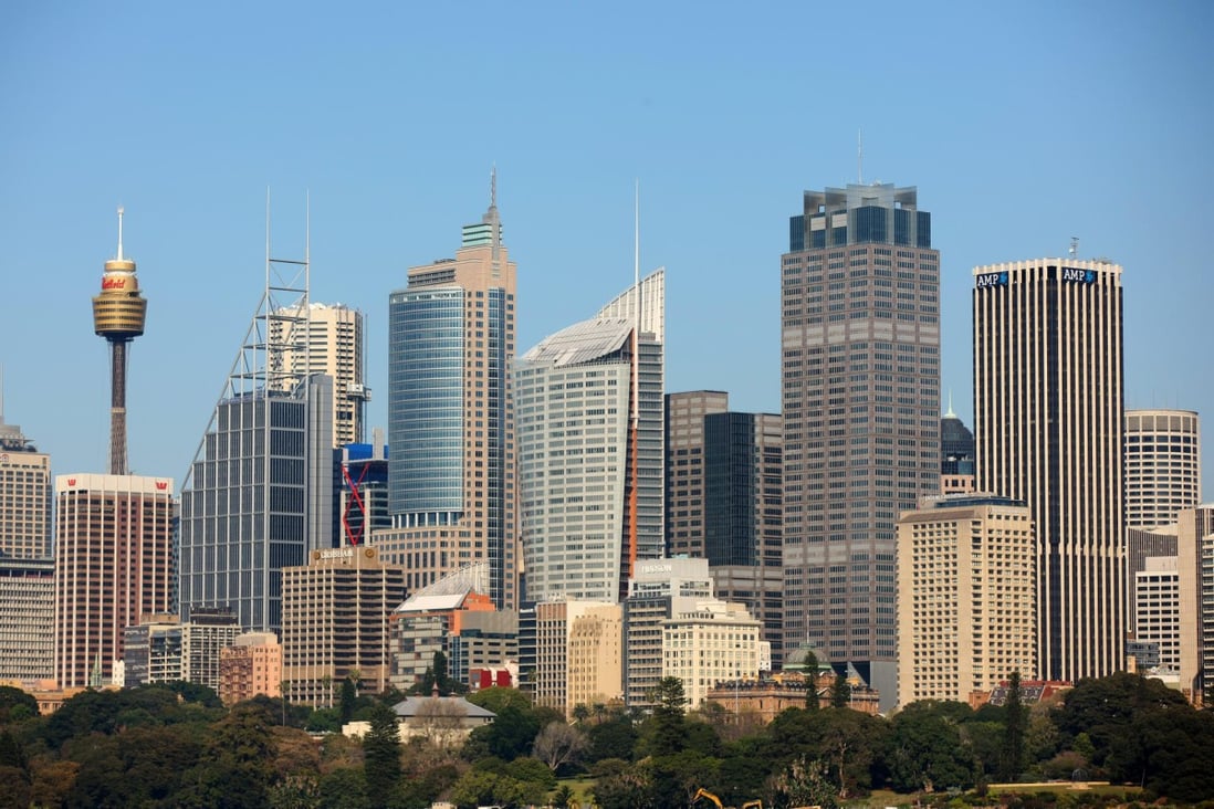 Commercial buildings in Sydney's business district. Photo: Bloomberg