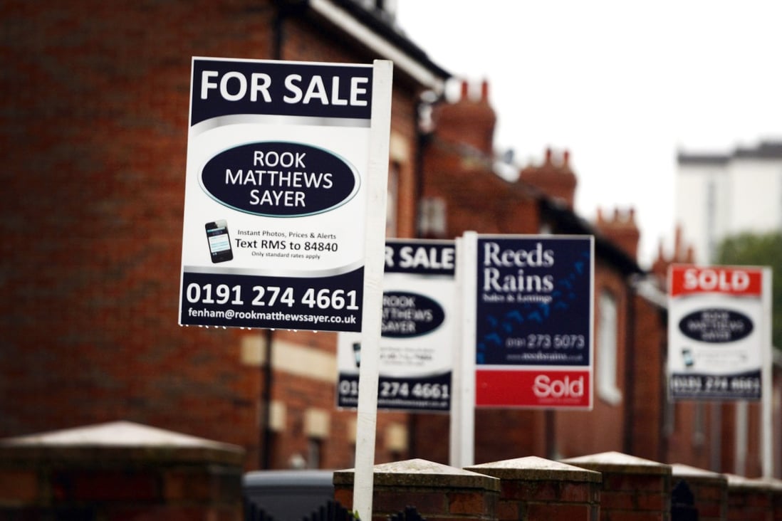 British house prices have picked up over the past 12 month. Photo: Bloomberg