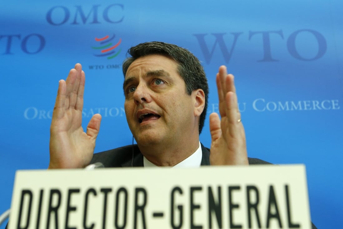 Roberto Azebedo, new director-general of the WTO. Photo: Reuters