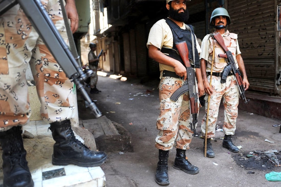 Pakistani paramilitary soldiers. Photo: AFP