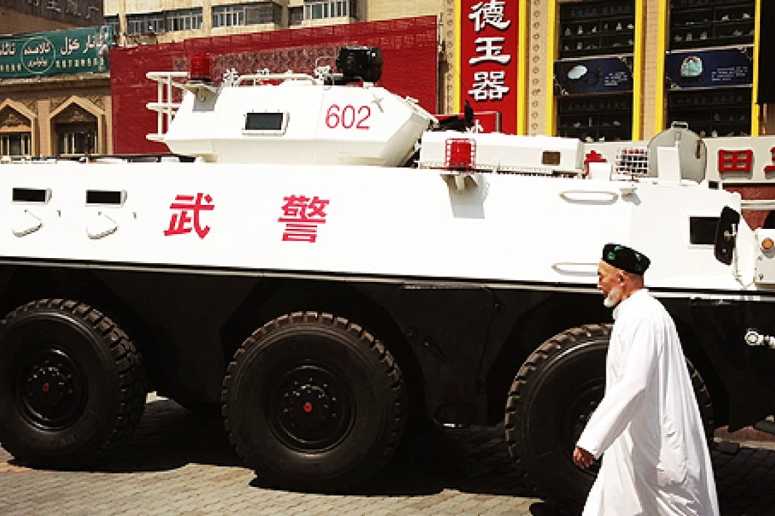 Police in Xinjiang are cracking down on people who promote jihad online. Photo: Simon Song