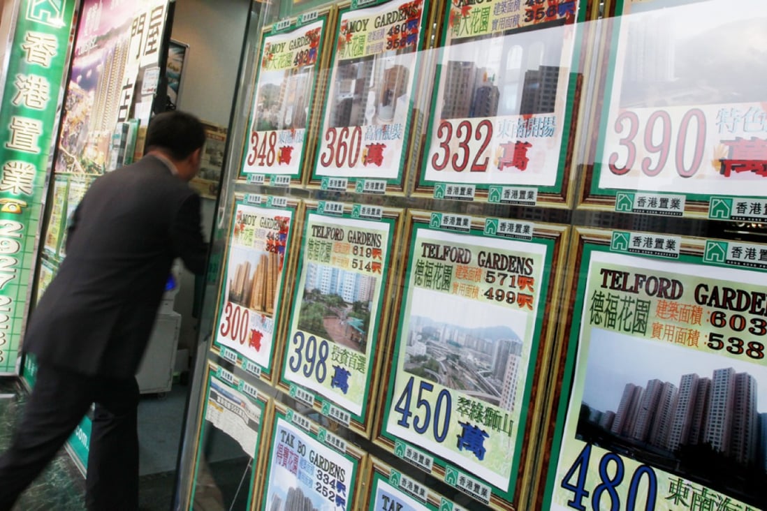 September sales in the secondary market were down 50 per cent on the same month last year. Photo: Felix Wong