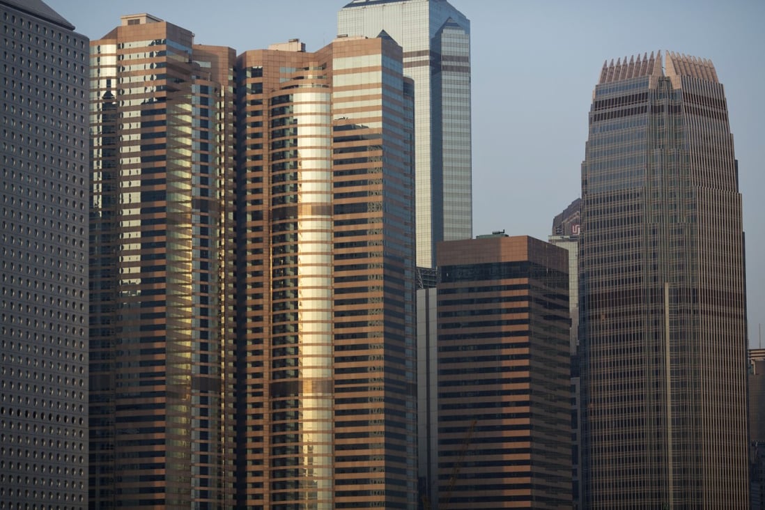 Mainland insurers and banks are expected to form a new buying force in Hong Kong's weak investment property market. Photo: Bloomberg
