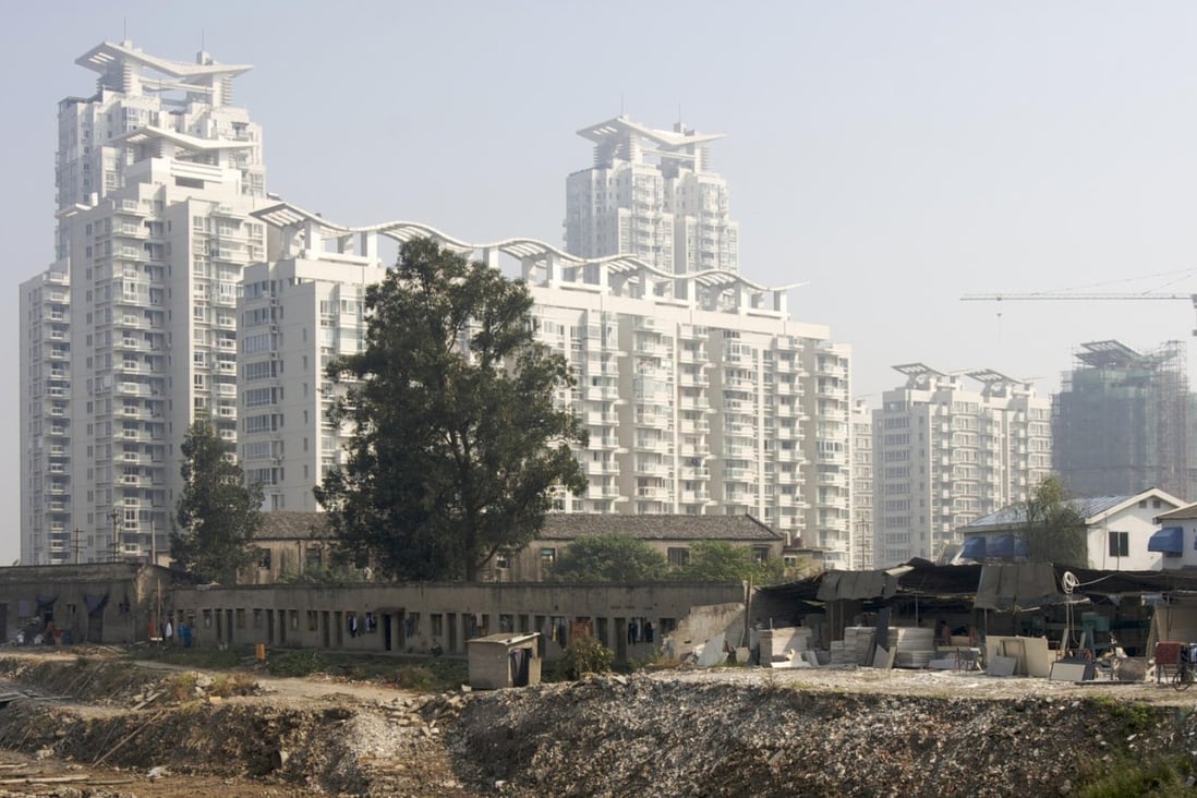 A luxury project in Wenzhou, the only major mainland city where property prices dropped in a September survey. Photo: Ricky Wong