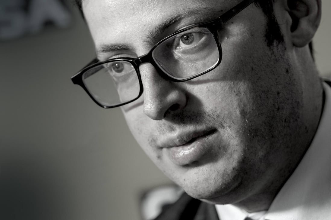 Nate Silver, statistician, is interviewed at the Grand Hyatt hotel in Wan Chai. Photo: K.Y. Cheng