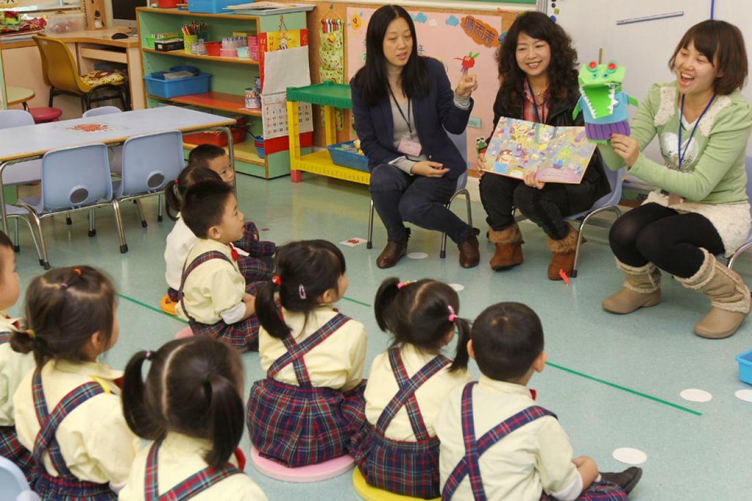 Kindergartens are to become a new front in the battle against smoking. Photo: SCMP