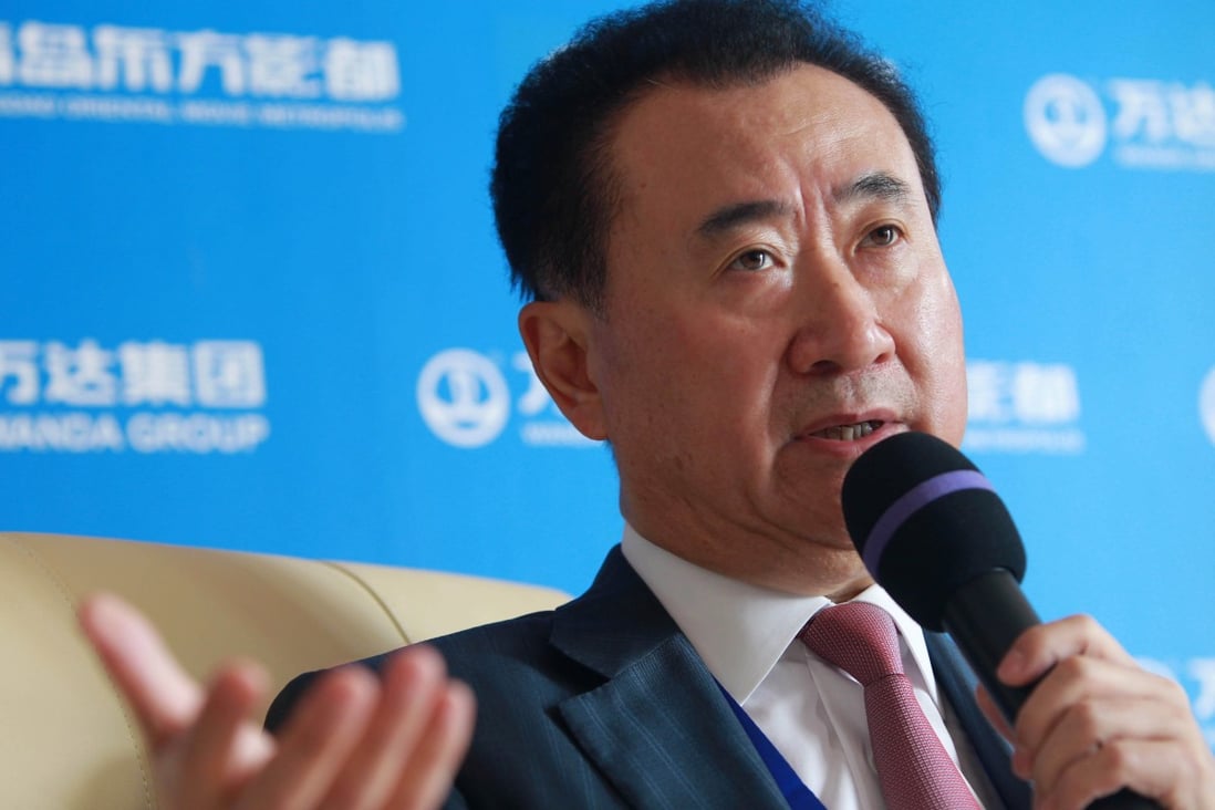 Wanda Group chairman Wang Jianlin. Photo: SCMP