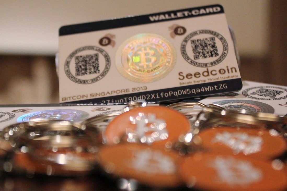 Bitcoin e-wallets can store money. Photo: SCMP