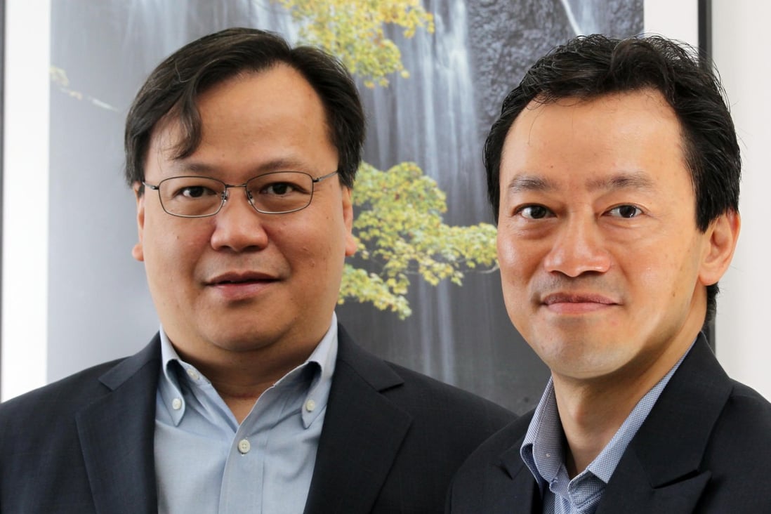 RRJ chairman Richard Ong (left) and his brother Charles stress that short-term gain is not their objective. Photo: Dickson Lee