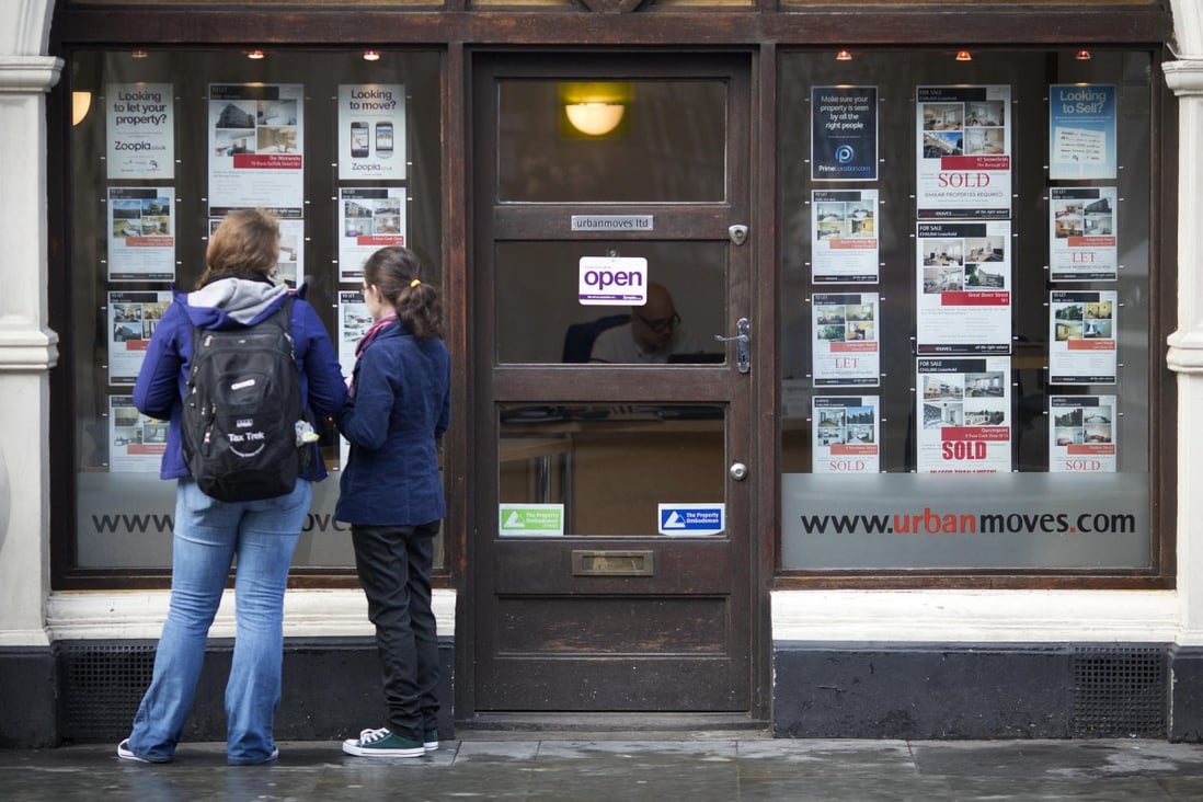 For many Britons, window shopping for property can be discouraging, generating political pressure for a capital gains tax. Photo: Bloomberg