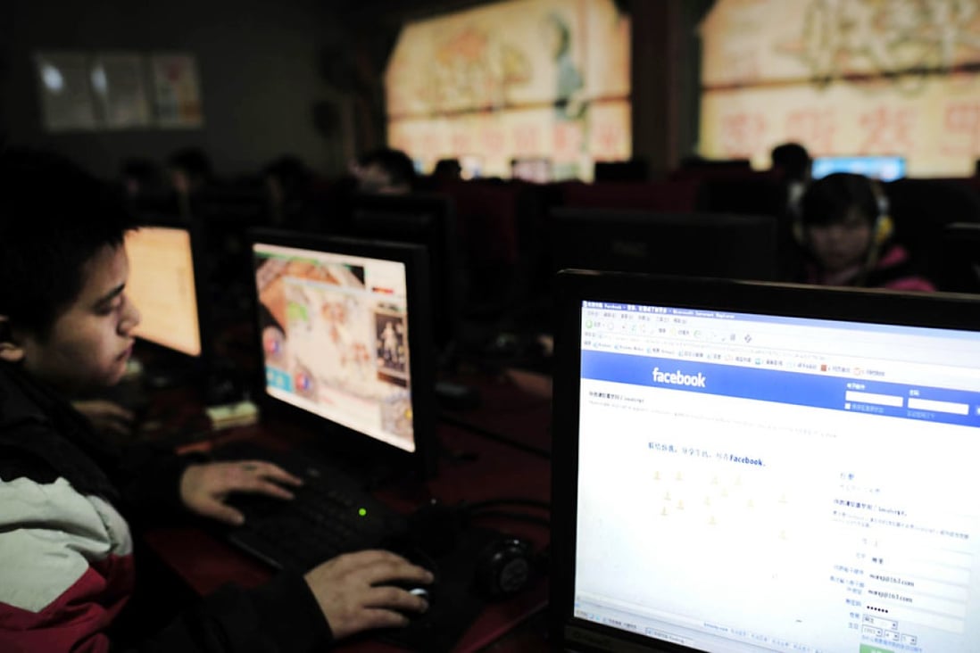 Official figures put the mainland's internet population at about 591 million by the end of June. Photo: AFP