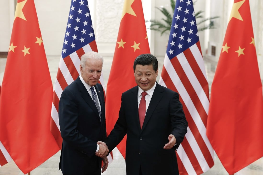 Vice-president Joe Biden meets China's leader, Xi Jinping. Photo: AP