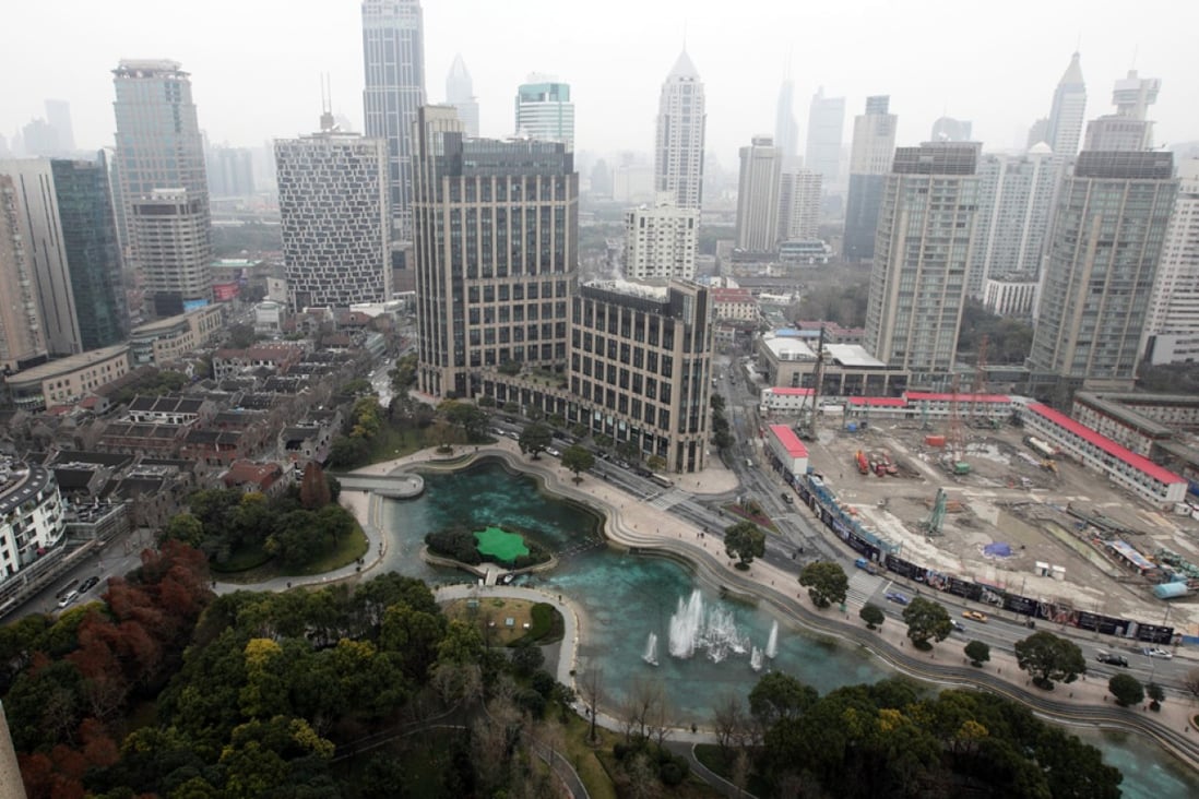 Shui On Land has sold its majority interest in the Taipingqiao commercial development. Photo: Bloomberg
