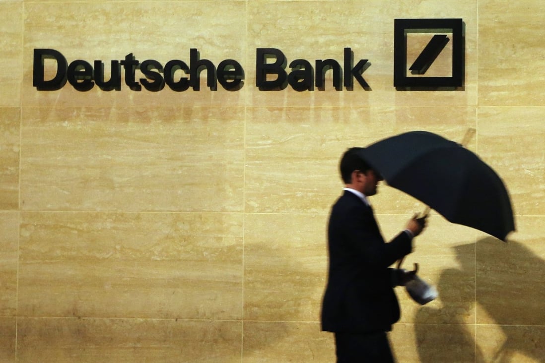 Deutsche Bank's third-quarter profit was almost wiped out after the firm was forced to increase its litigation reserves by €1.2 billion to €4.1 billion at the end of September. Photo: Reuters