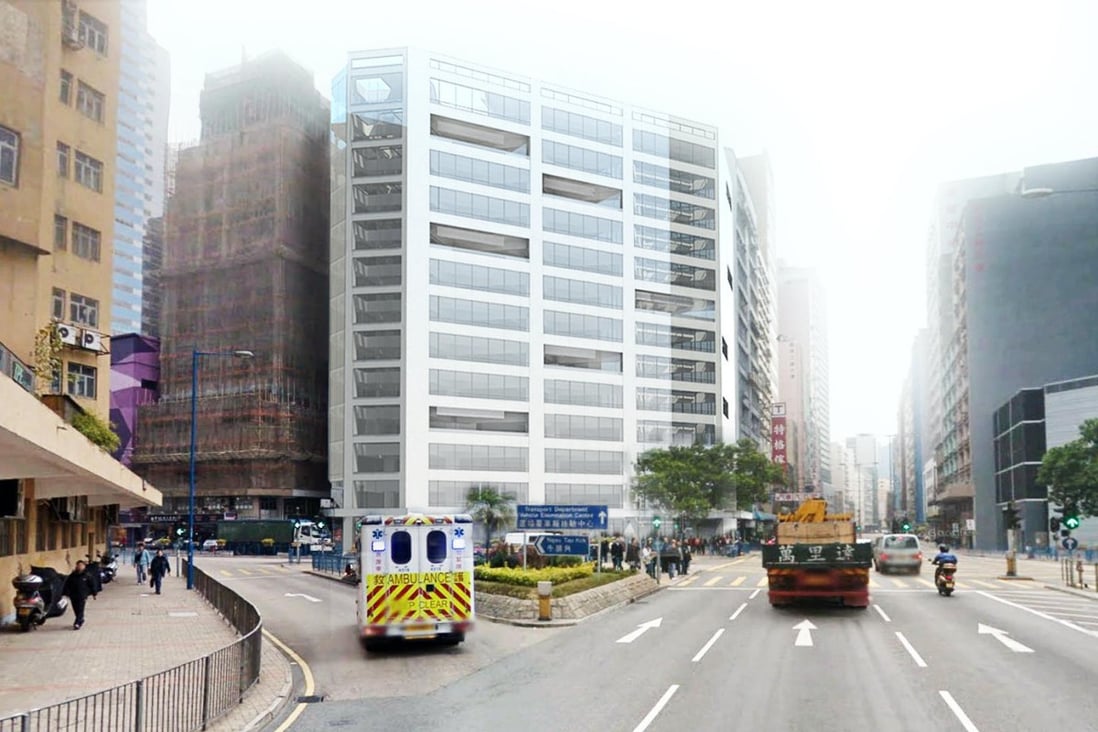 The 44-year-old building in Wai Yip Street, Kwun Tong, that Gaw Capital Partners will be renovating. Photo: SCMP