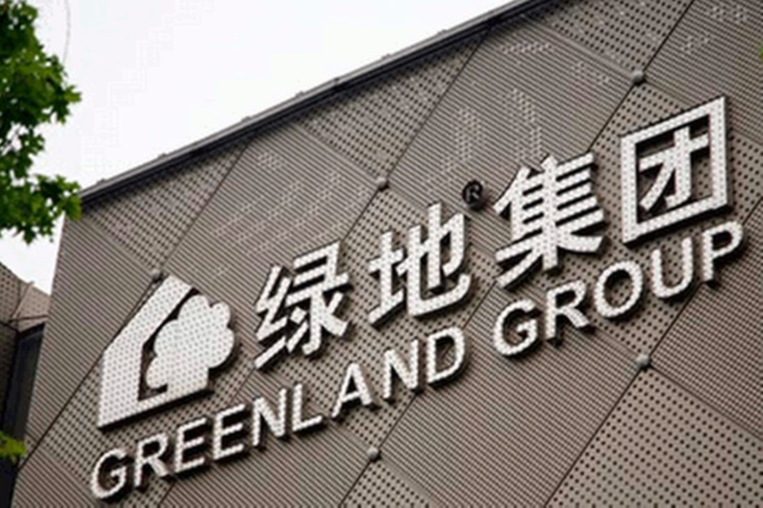A logo of Greenland Group. Photo: SCMP pictures