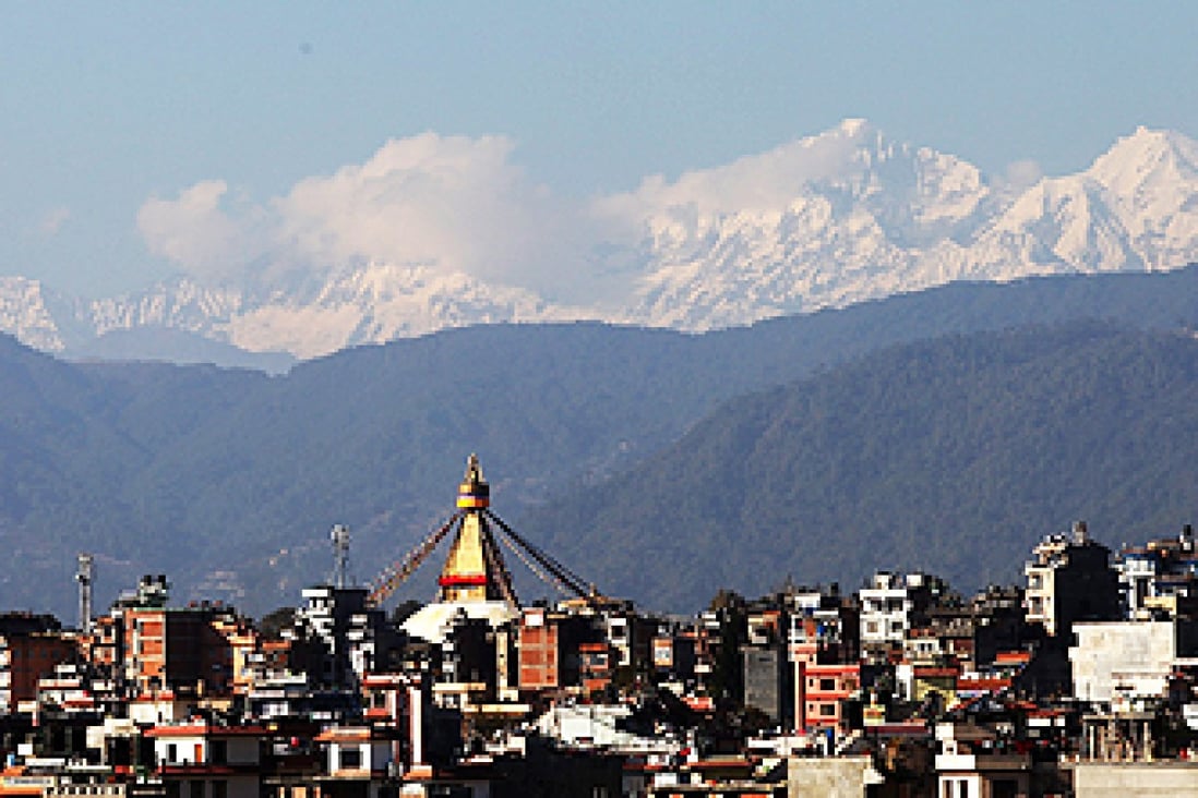 Two Chinese tourists were found dead in their hotel room in the popular tourist destination of Nagarkot. Photo: Xinhua