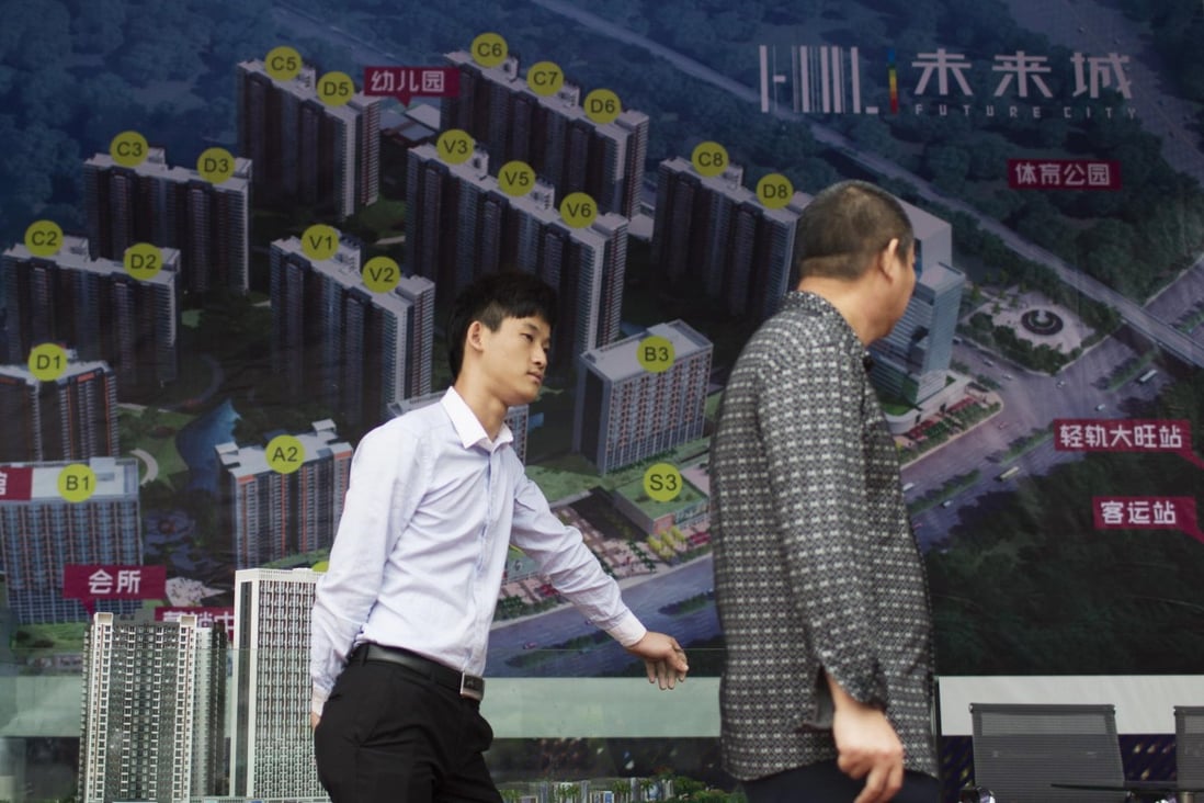 A People's Bank of China survey shows about 13 per cent of urban residents plan to buy property in the next three months. Photo: Bloomberg