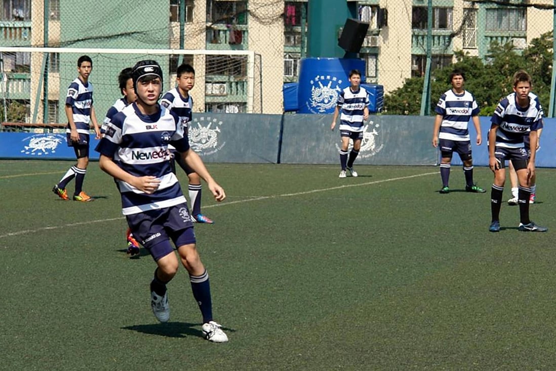 Teenager Jake McCallum is Hong Kong's first known epileptic rugby player. Photo: Michael Perini