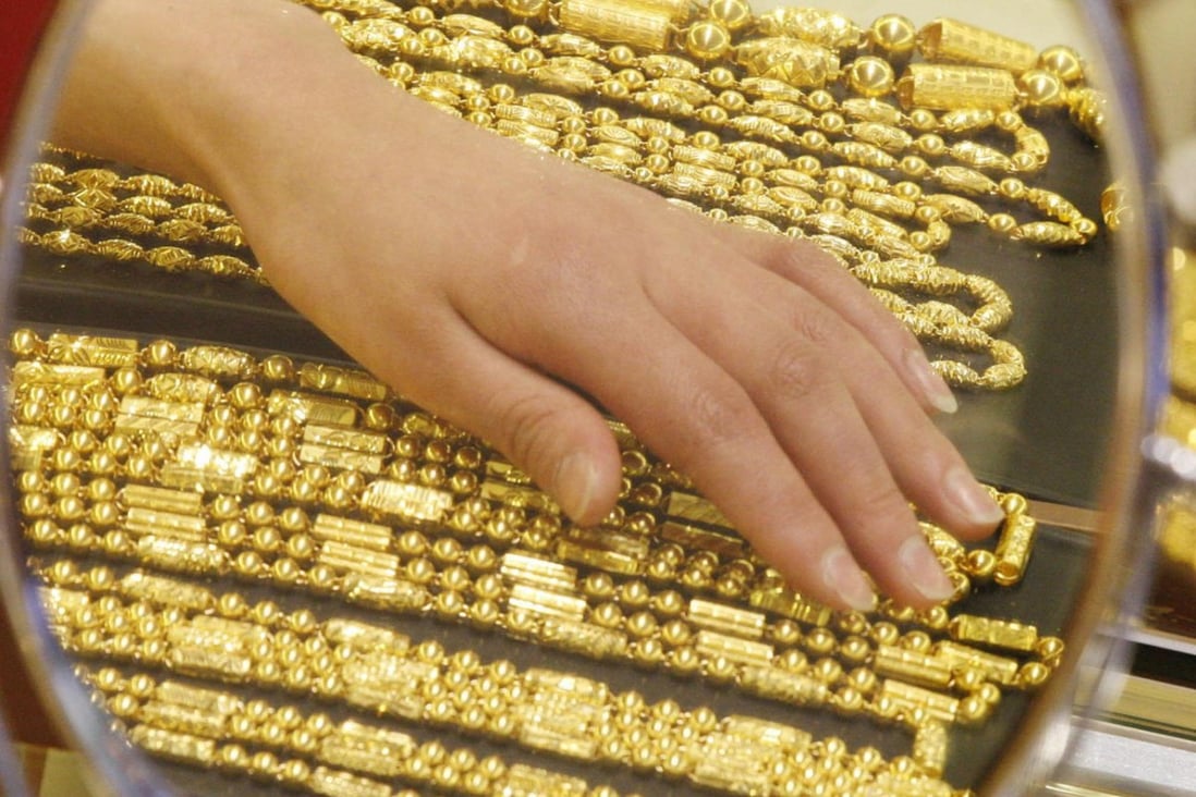 Gold demand from retail investors has declined after strong purchases in recent months amid steady prices. Photo: AFP