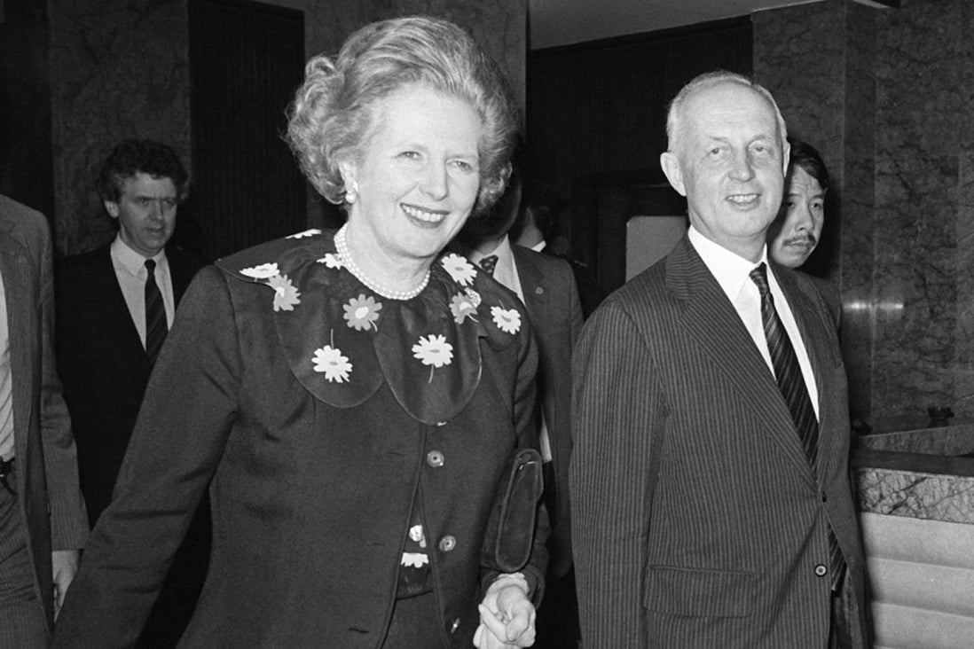 Thatcher visits Hong Kong, hosted by governor Edward Youde. Photo: SMP Pictures
