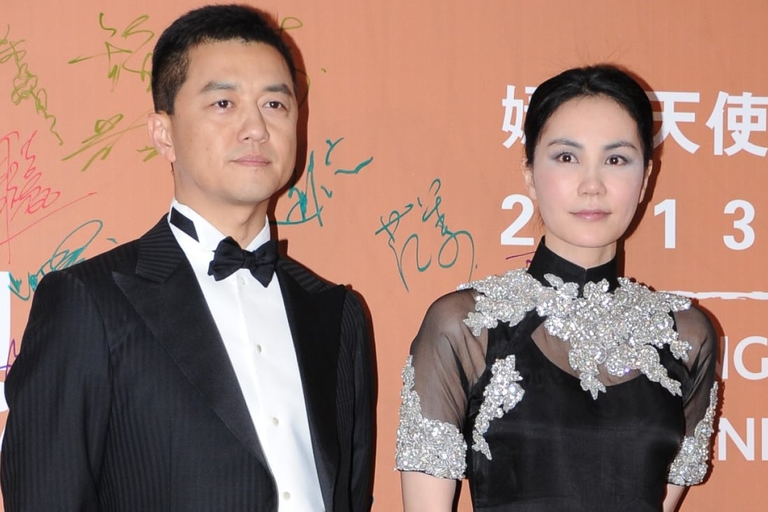 Li Yapeng (left) and Chinese legendary singer Faye Wong ended their eight-year marriage last September. Photo: SCMP Pictures