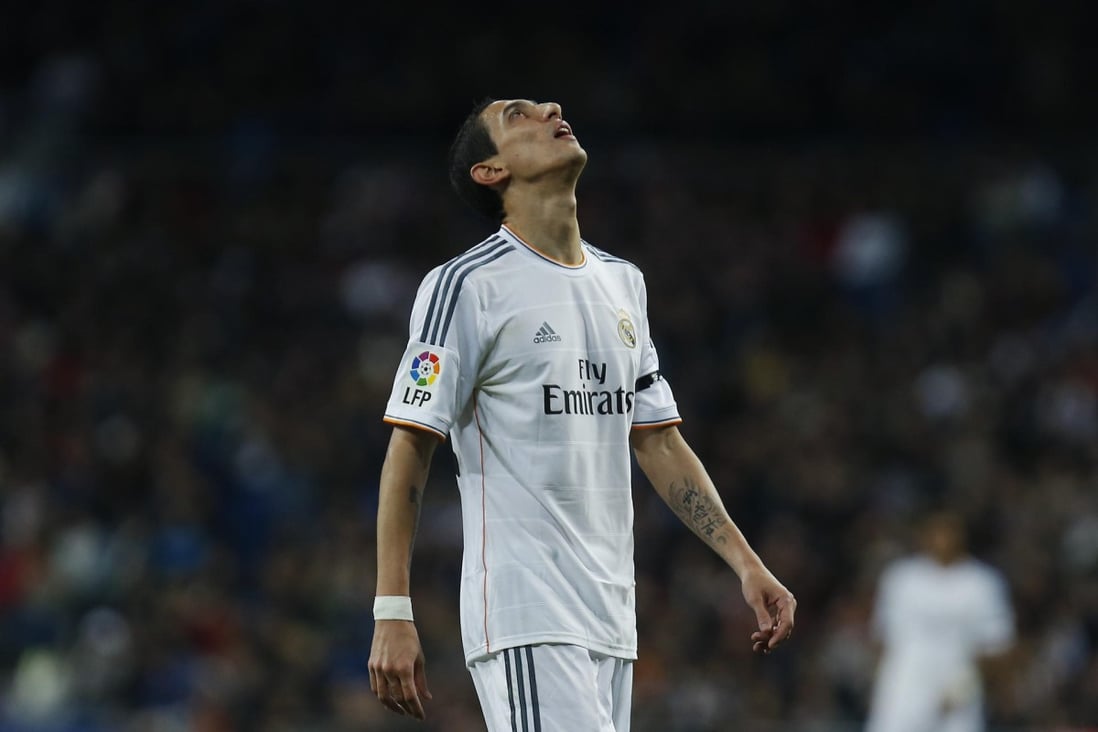 Real Madrid's Angel Di Maria is under investigation. Photo: AP