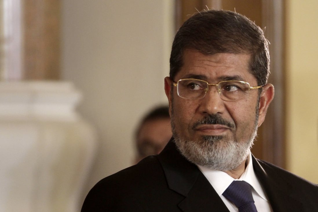Former Egyptian leader Mohammed Mursi. Photo: AP